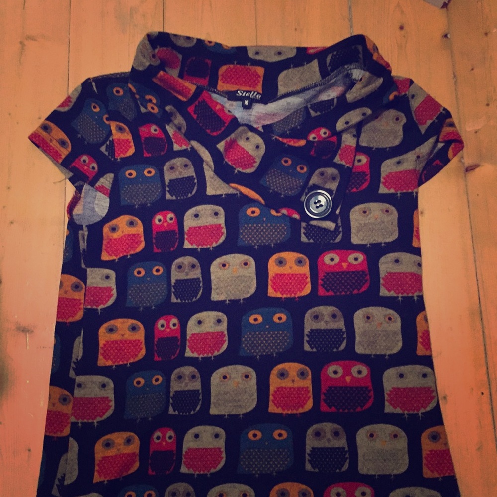 2/$15 POCKETS 🦉 Owl mini dress 🦉
